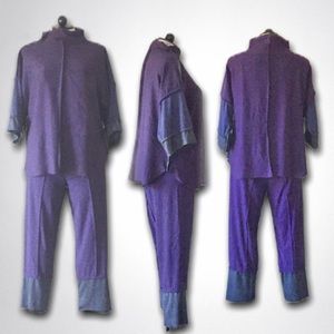 2 Piece setDesigner pant set FITS M- 2x